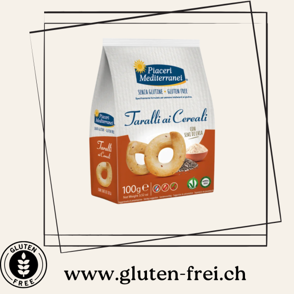 Taralli ai Cereali Piaceri Mediterranei